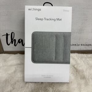 Withings Sleep Tracking Mat Gray Model WSM02-ALL-US NIB